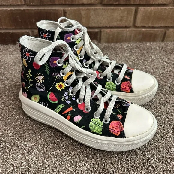 Converse Chuck Taylor All Star "Things To Grow" High Tops Size 7 - Picture 4 of 11